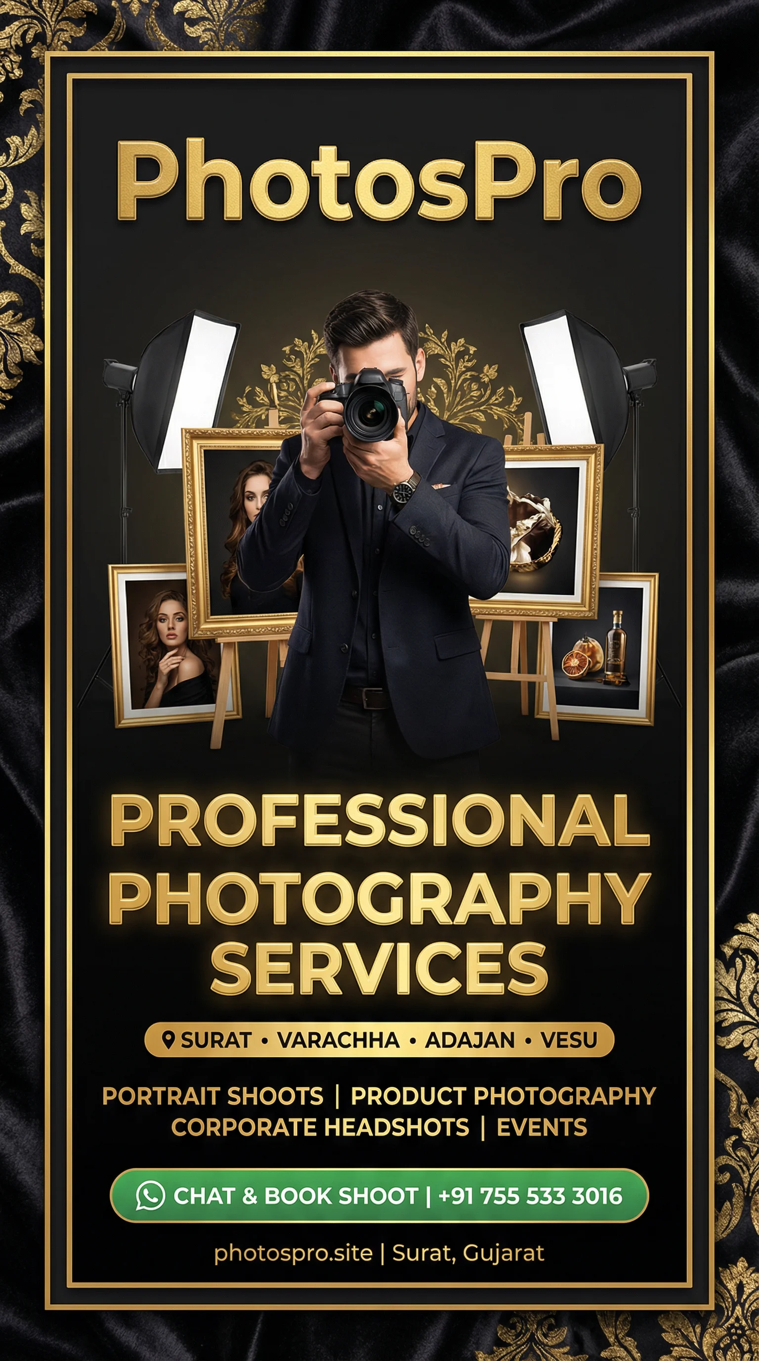 PhotosPro – Professional Photography Studio in Surat